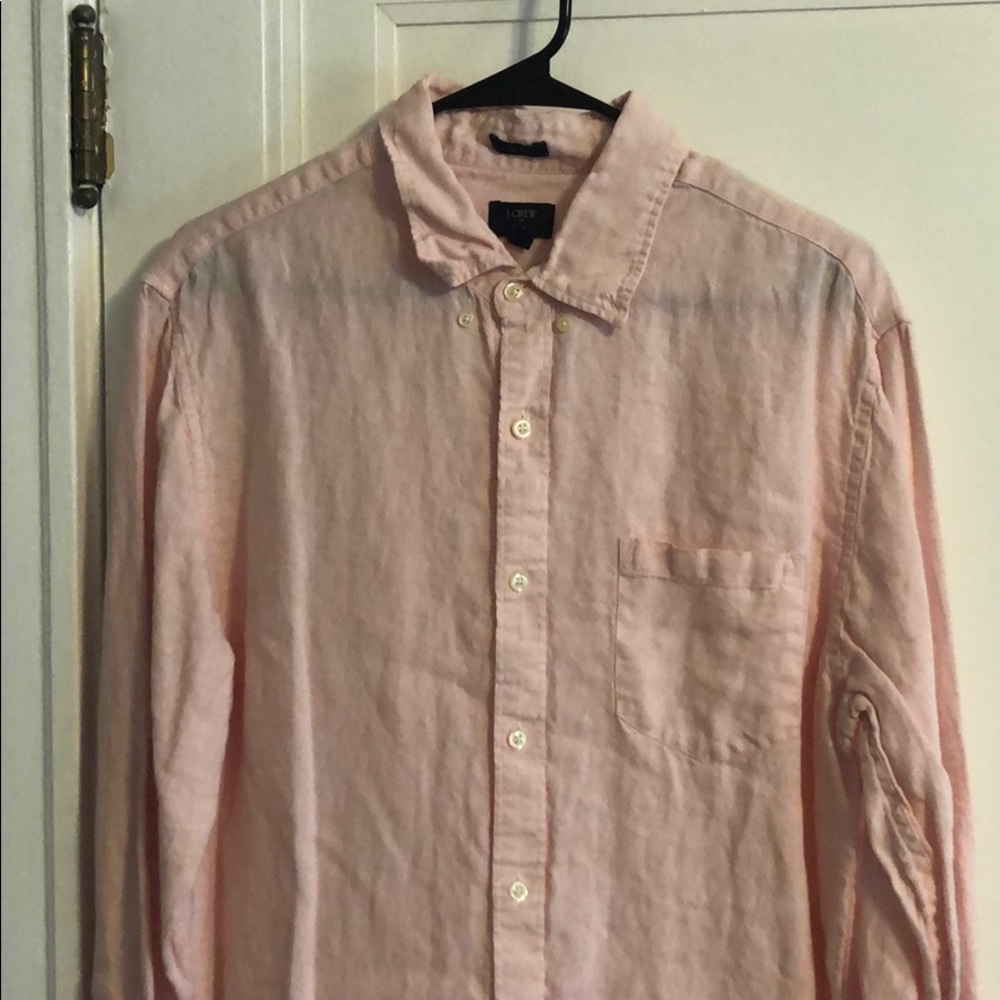 Jcrew Linen Button Down - image 3